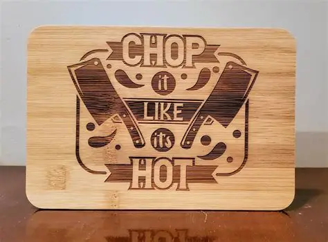 Personalized engraved cutting board