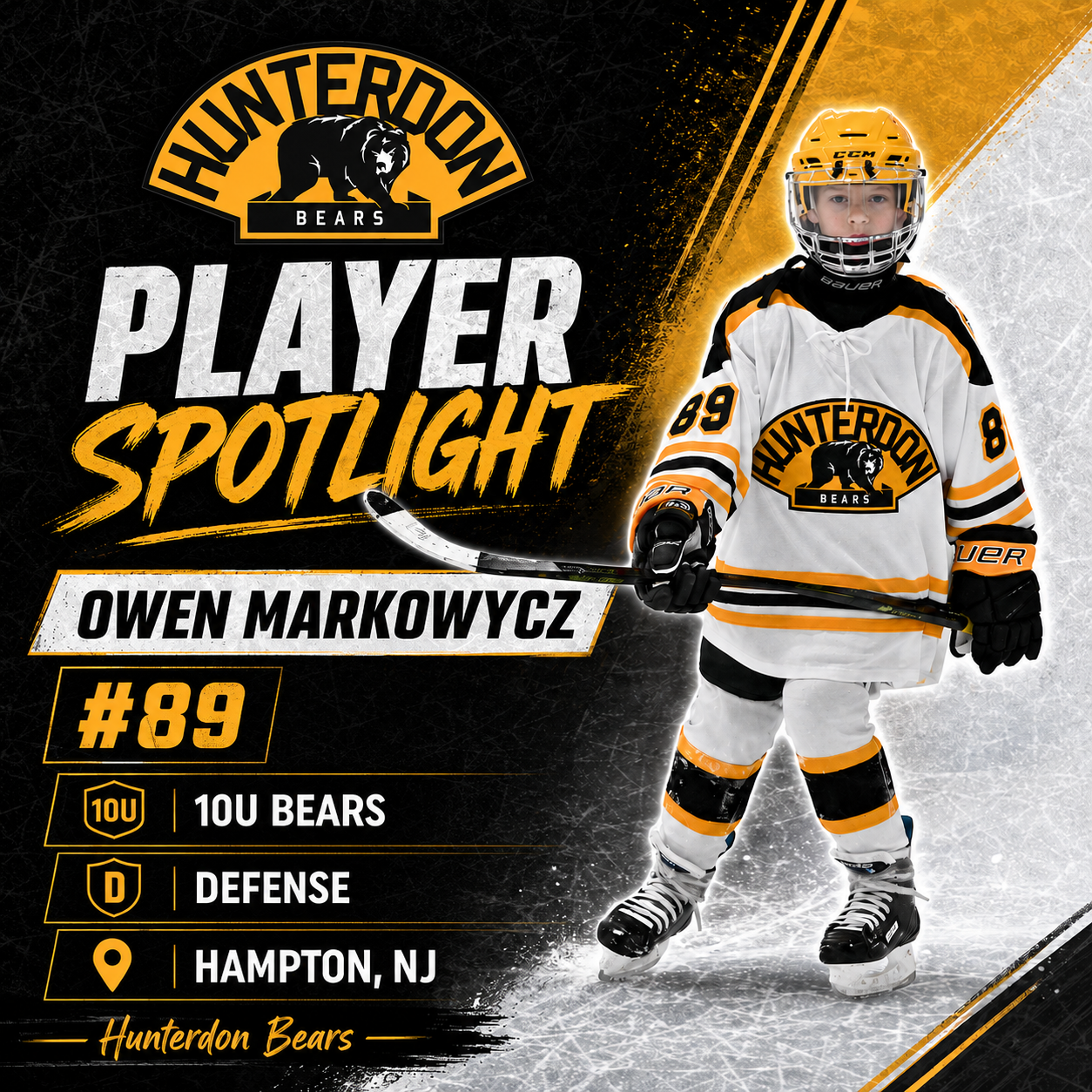 Hunterdon Bears player spotlight